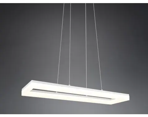 Závesné stropné osvetlenie LED Camino, biele%