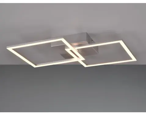 Stropné/nástenné osvetlenie LED Trail 60 cm, titanový kov%