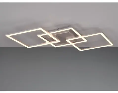 Stropné/nástenné osvetlenie LED Trail 74,5 cm, titanový kov%