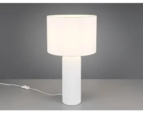Stolová lampa Blair 51 cm, biela%
