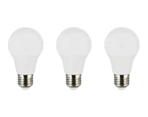 LED žiarovka (3 ks) LM E27, 8,5 W, 806 lm%