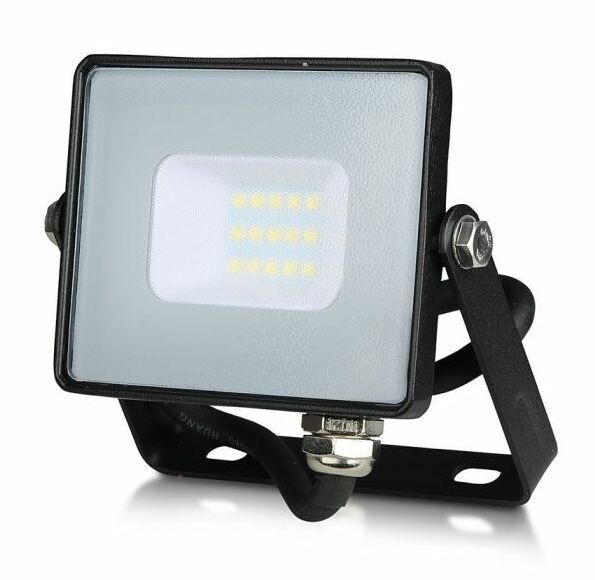 LED Solution Čierny LED reflektor 10W Premium – VYSTAVENÝ VZOROK BEZ OBALU VYP337