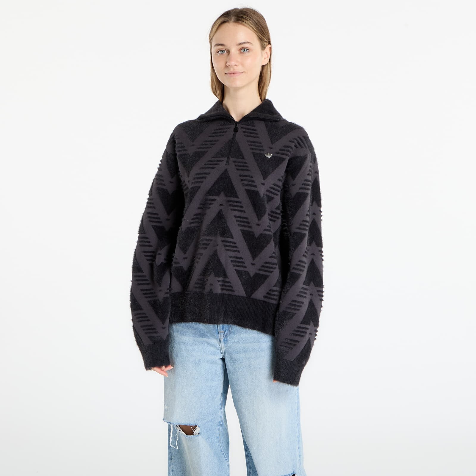 Sveter adidas Knit Hz Black XS