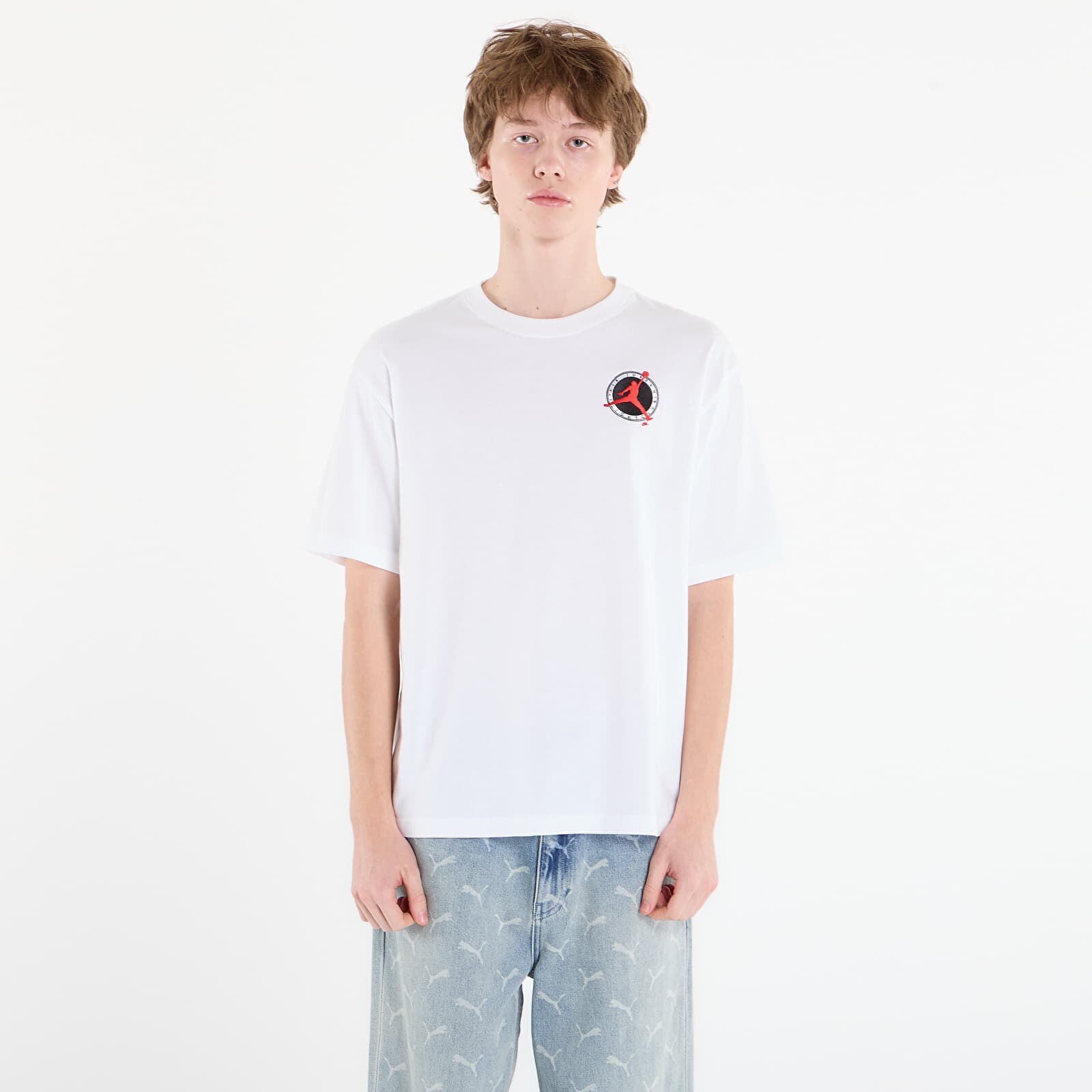 Tričko Jordan Flight Club Men's T-Shirt White XL