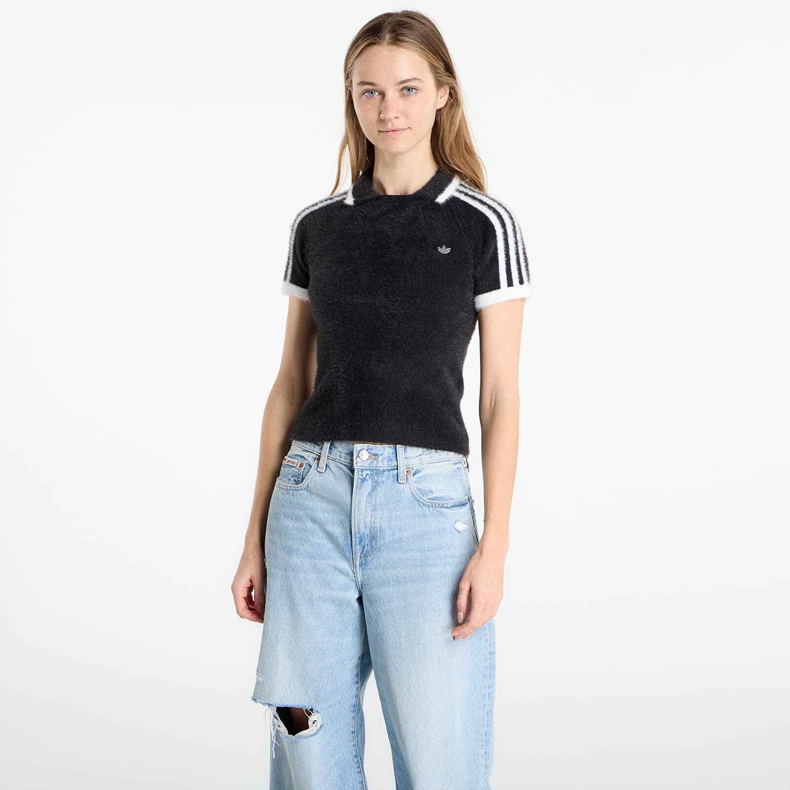 Tričko adidas Knit Cali T Black L