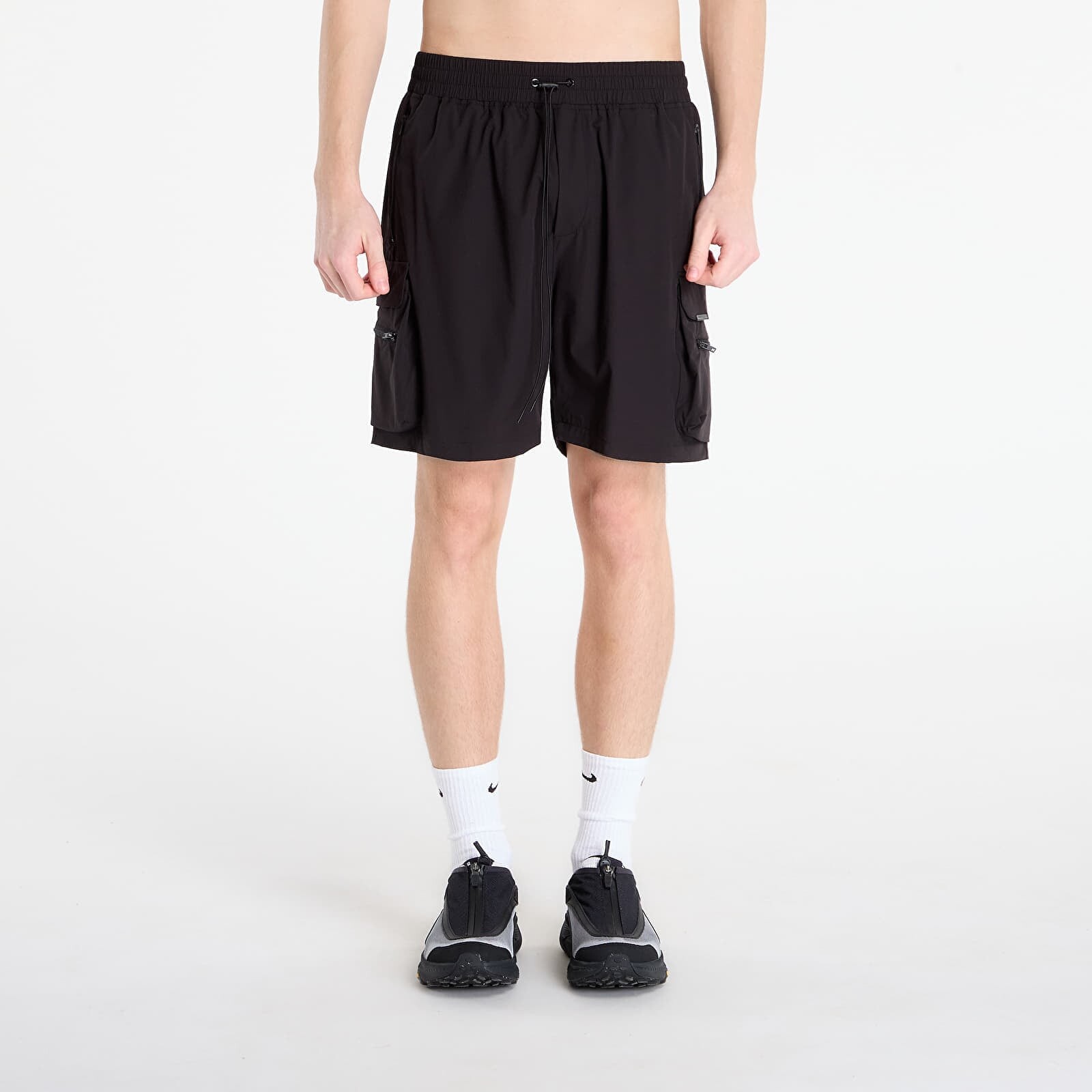 Šortky REPRESENT 247 Shorts Black L