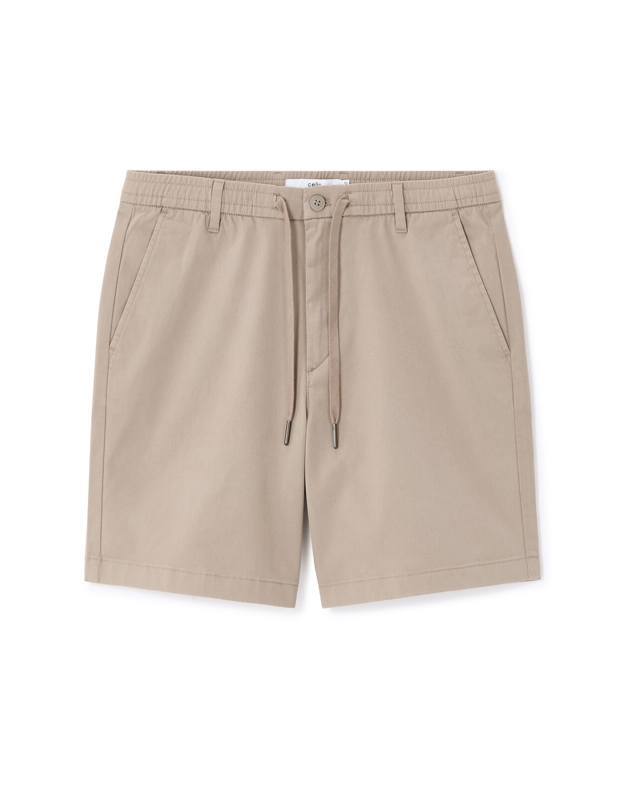 Celio Logobm pánske plátené šortky