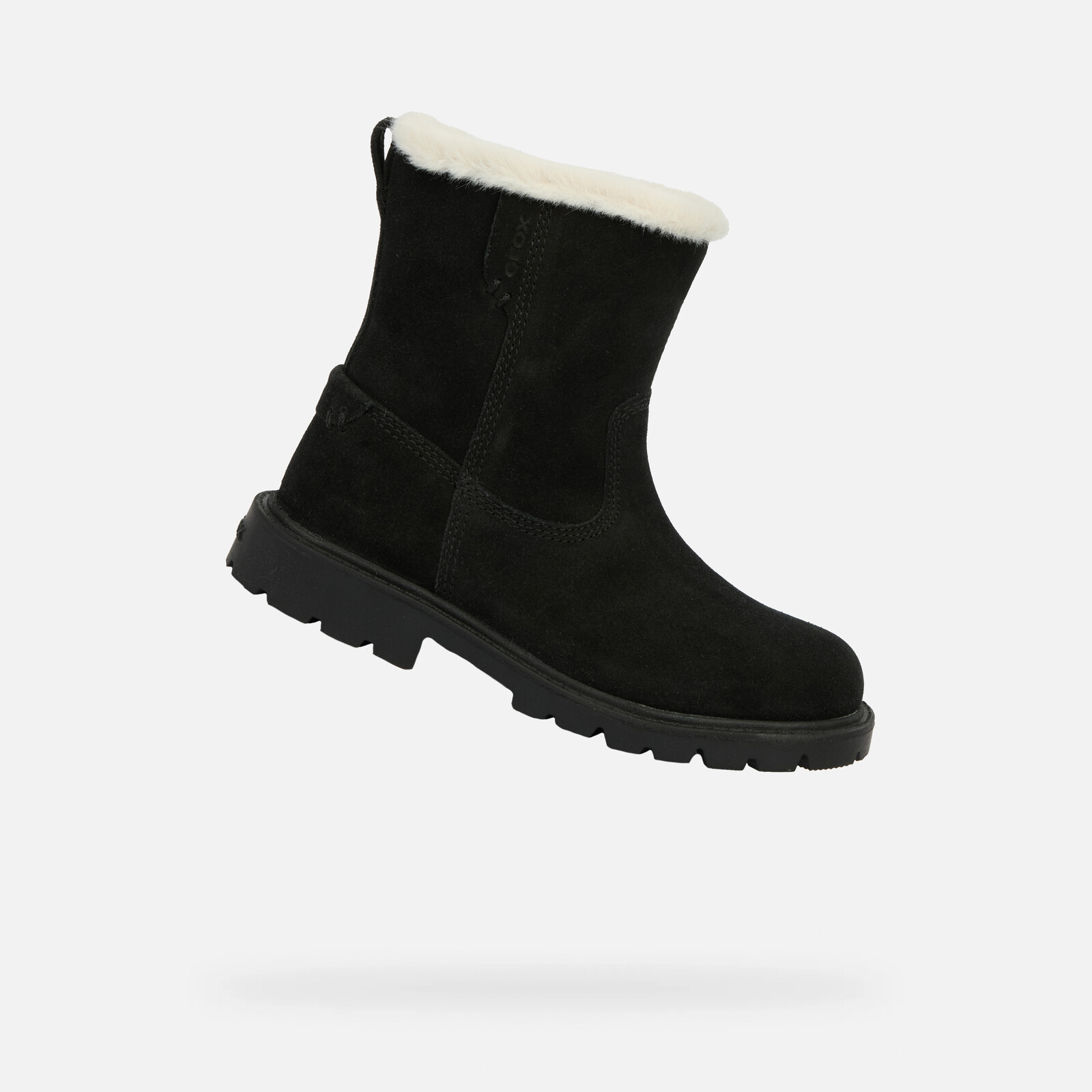 Black Girls Winter Boots Geox Shaylax WPF - Girls