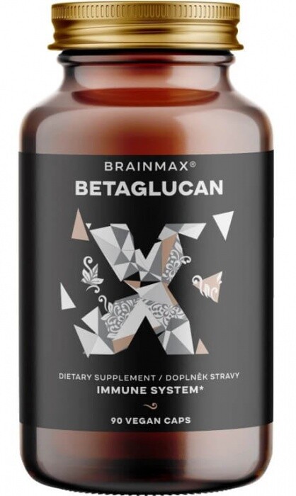 Brainmax betaglucan 90 rostlinných kapslí