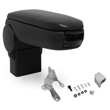 Pro.tec Lakťová opierka VW Golf 4 (1J), čierna, eko-koža