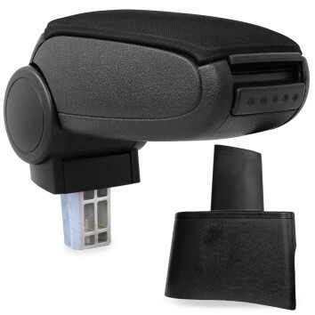 Pro.tec Lakťová opierka Seat IBIZA 3 (6L), čierna, textilný poťah