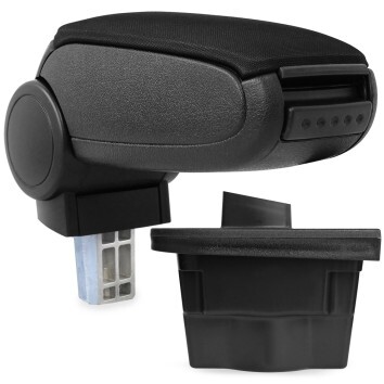 Pro.tec Lakťová opierka Opel ASTRA J 4.gen, čierna, textilný poťah