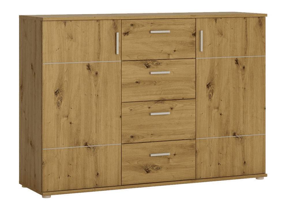 ArtExt Komoda JONAS JOK03 Farba: Dub artisan