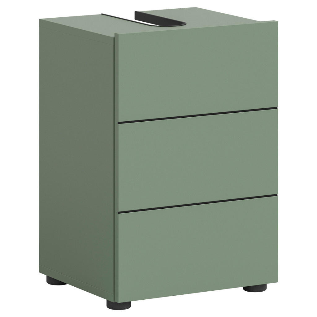 MID.YOU SKRINKA POD UMÝVADLO, zelená, zelená, 38/56/34 cm