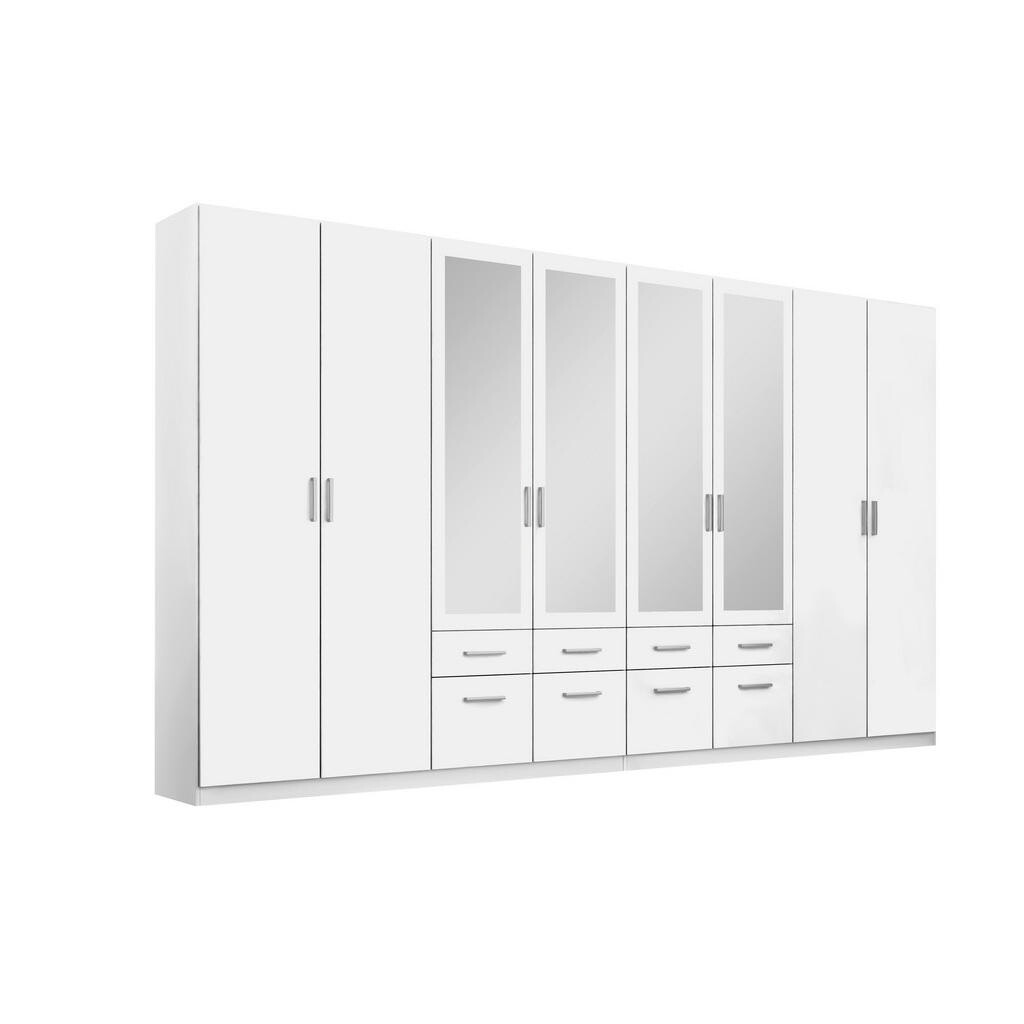 Rauch Möbel SKRIŇA S OTOČNÝMI DVERAMI, biela, 360/229/54 cm