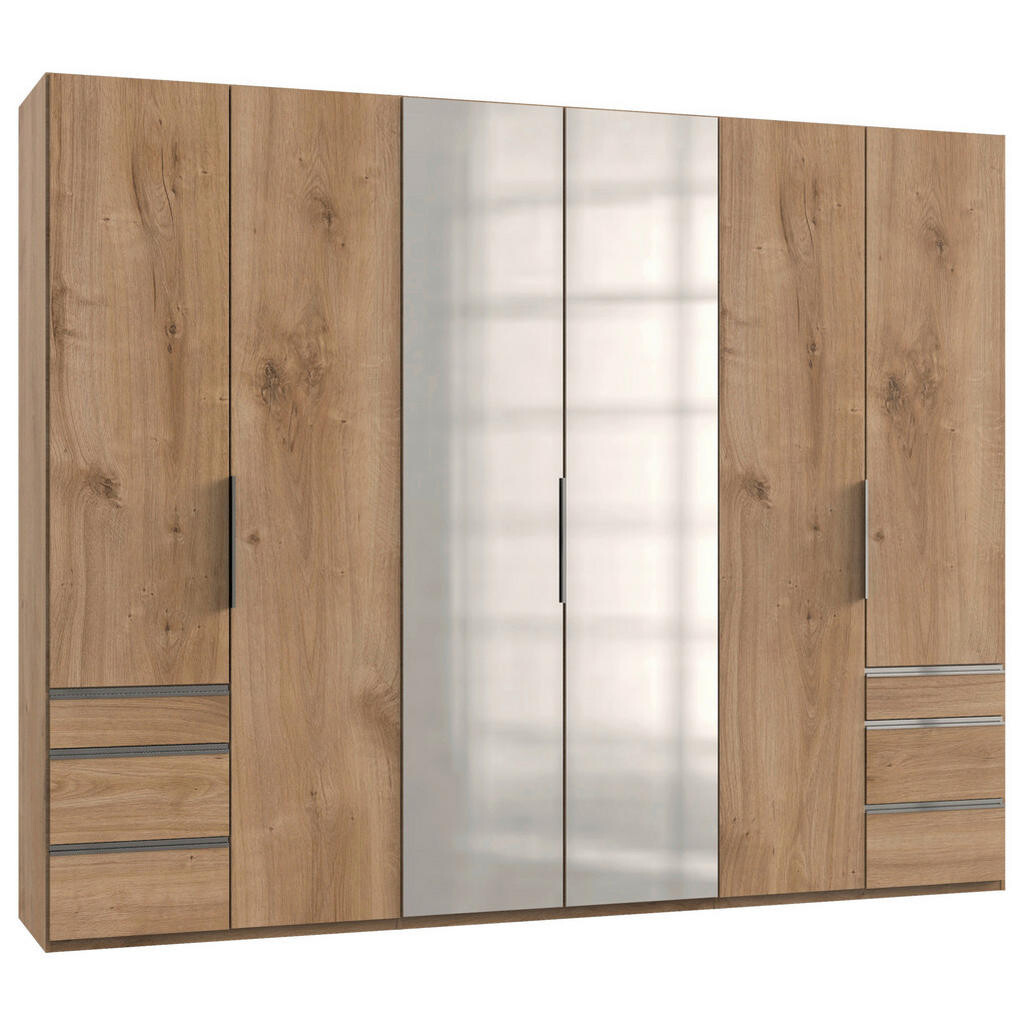 MID.YOU SKRIŇA S OTOČNÝMI DVERAMI, farba duba, 300/236/58 cm