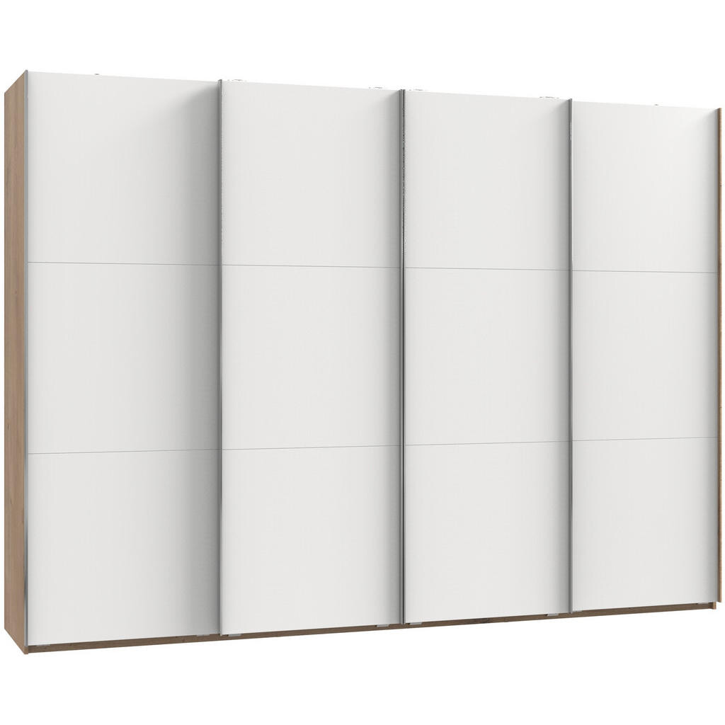 MID.YOU ŠAT. SKRIŇA S POSUV. DVERAMI, biela, farba duba, 300/216,5/65 cm