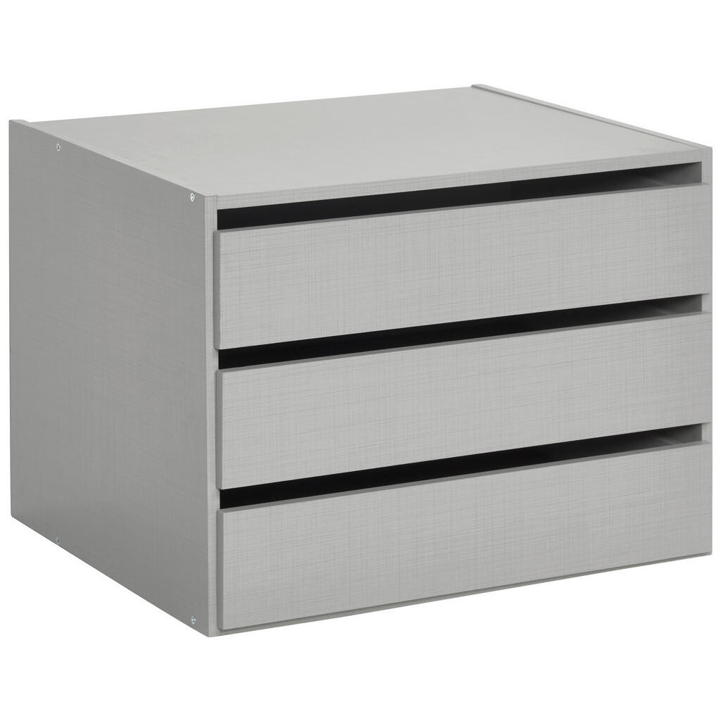 MID.YOU ZÁSUVKOVÝ DIEL, sivá, 66/48/54 cm