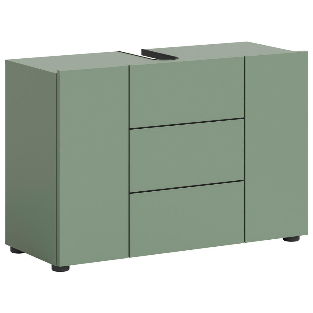 MID.YOU SKRINKA POD UMÝVADLO, zelená, zelená, 82/56/34 cm