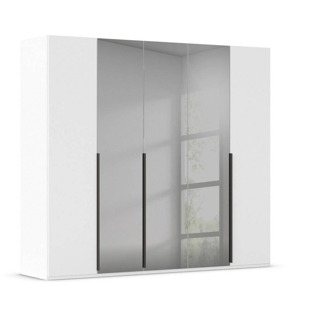 Rauch Möbel SKRIŇA S OTOČNÝMI DVERAMI, sivá, biela, 251/223/61 cm