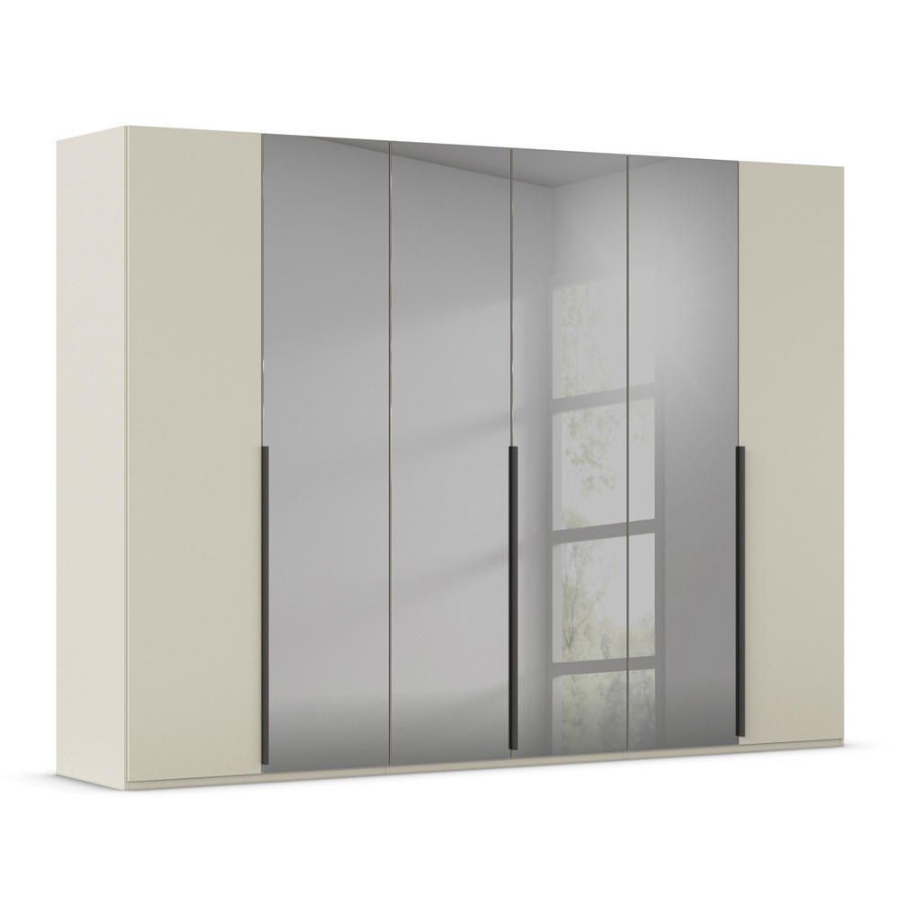 Rauch Möbel SKRIŇA S OTOČNÝMI DVERAMI, sivá, šampanská, 301/223/61 cm