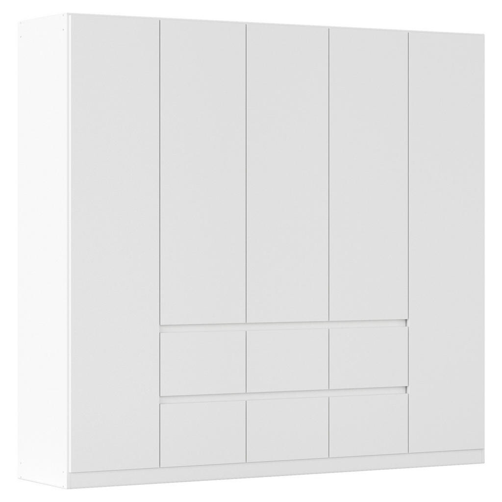 Rauch Möbel SKRIŇA S OTOČNÝMI DVERAMI, biela, 226/210/54 cm