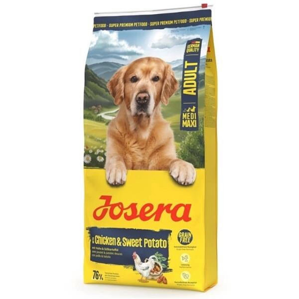 Josera Medi/Maxi Adult kuracie a sladké zemiaky - výhodné balenie : 2 x 12,5 kg