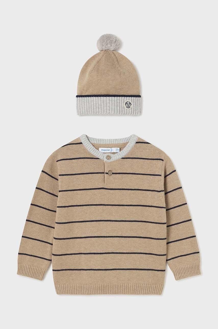 Detská súprava - svetrík a čiapka Mayoral