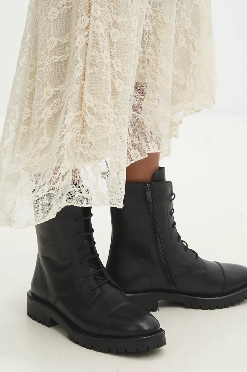 Kožené členkové topánky Answear.LAB