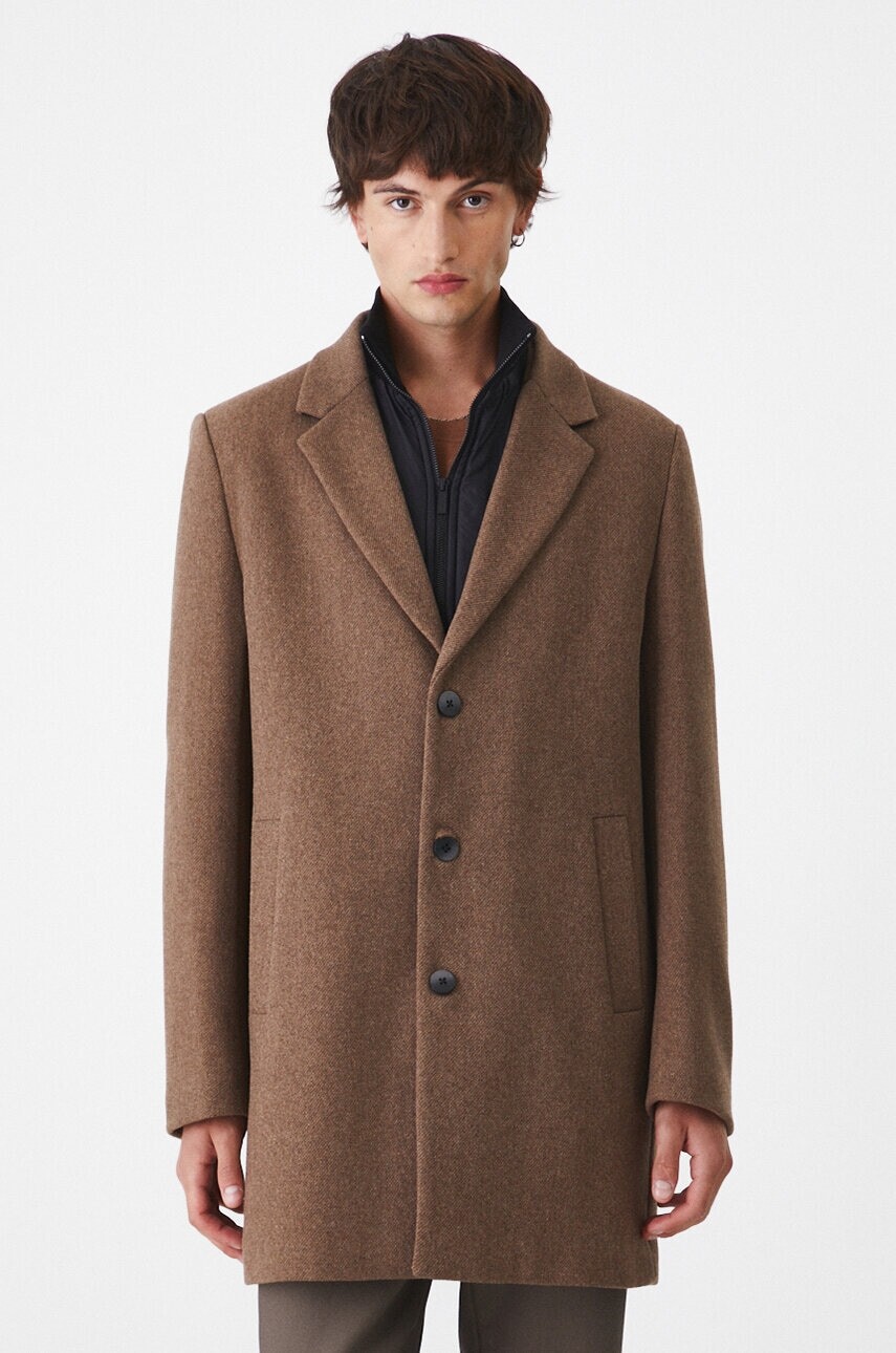 Kabát s prímesou vlny Medicine