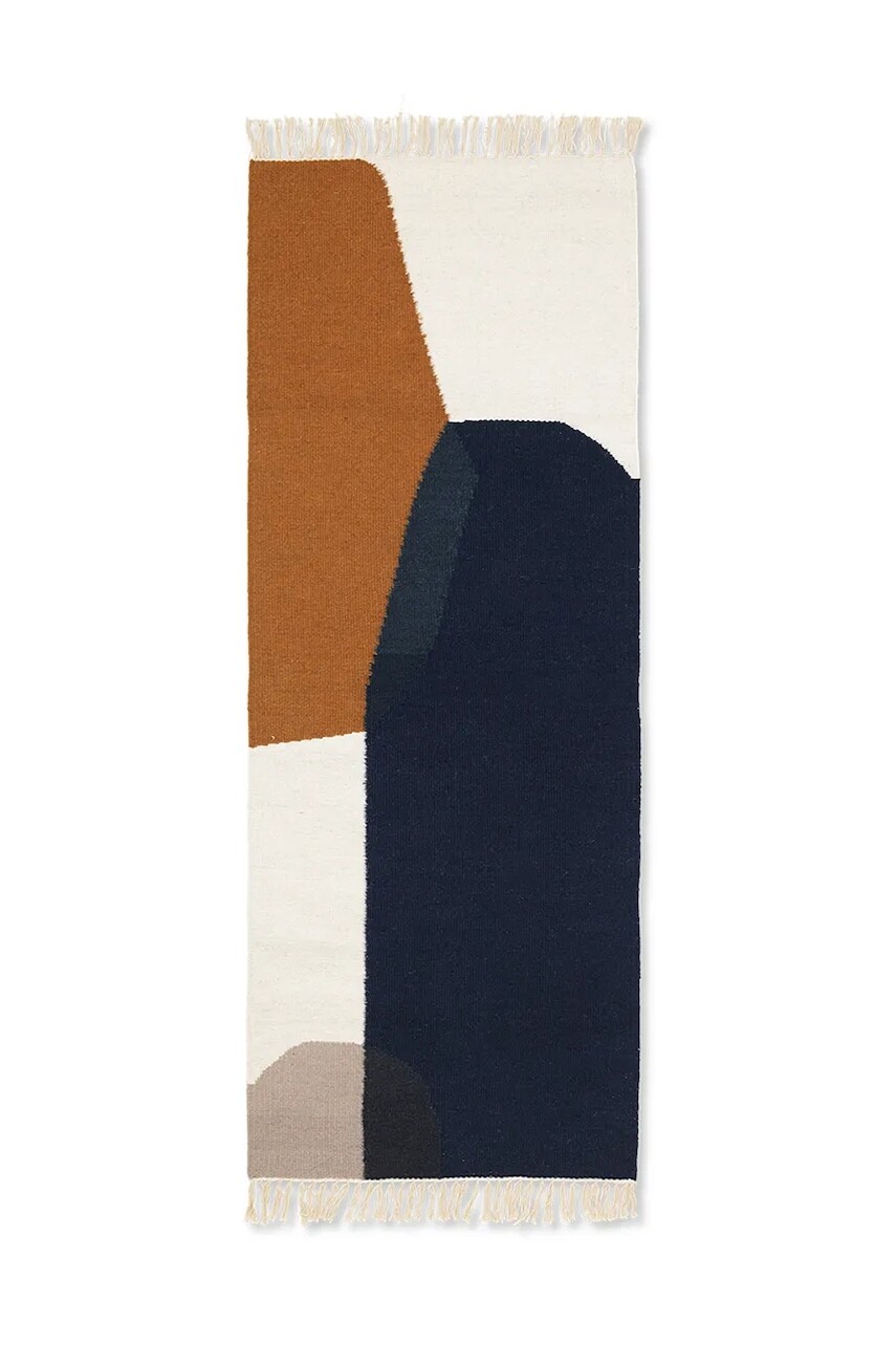 Vlnený koberec ferm LIVING Kelim