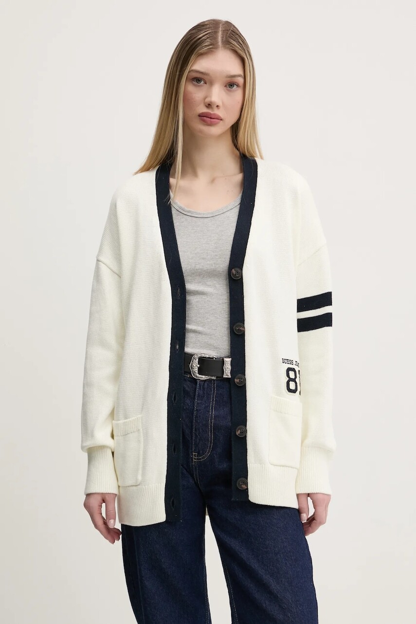 Bavlnený kardigán Guess Jeans