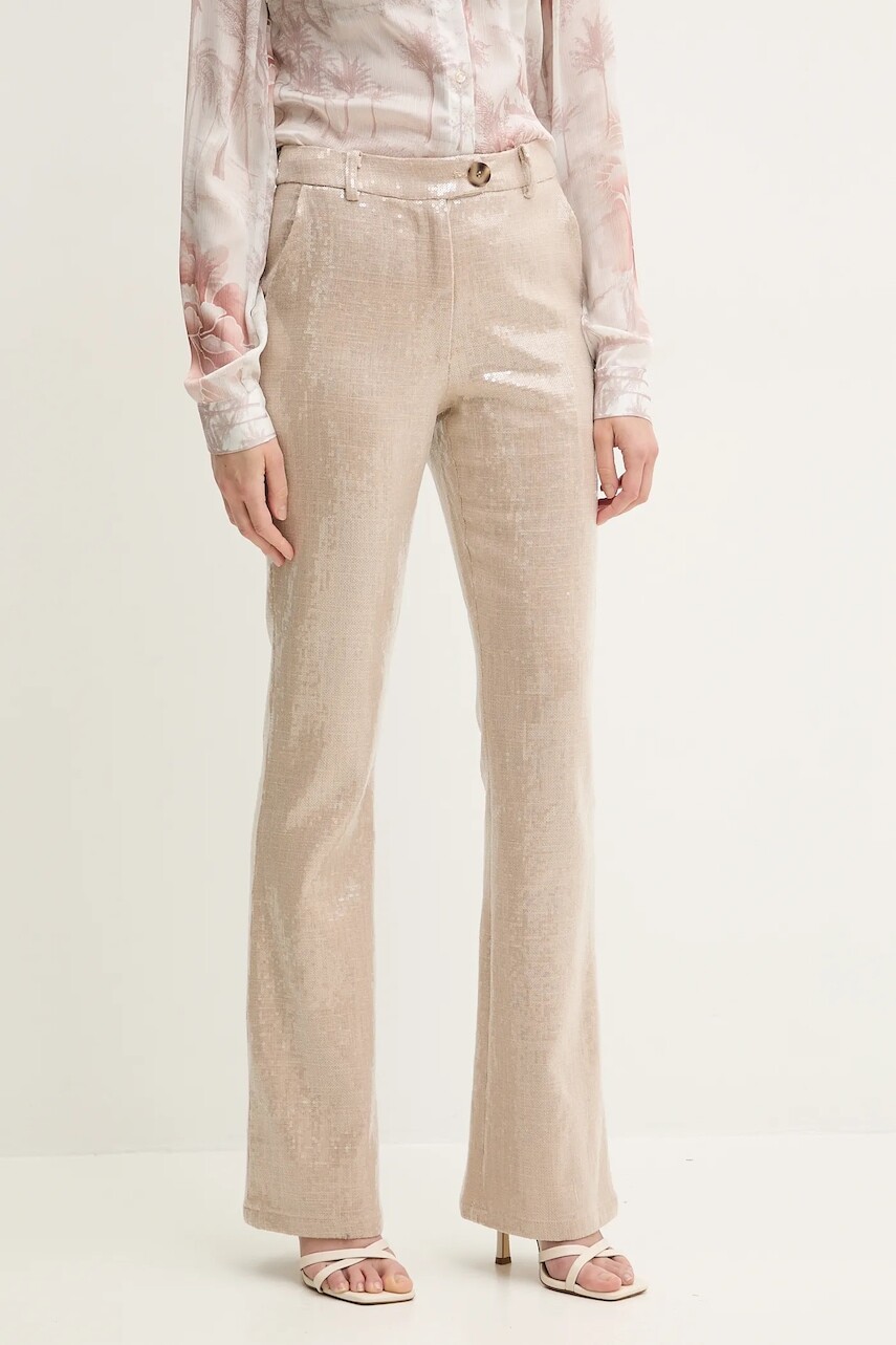 Nohavice s prímesou ľanu Silvian Heach CEREN