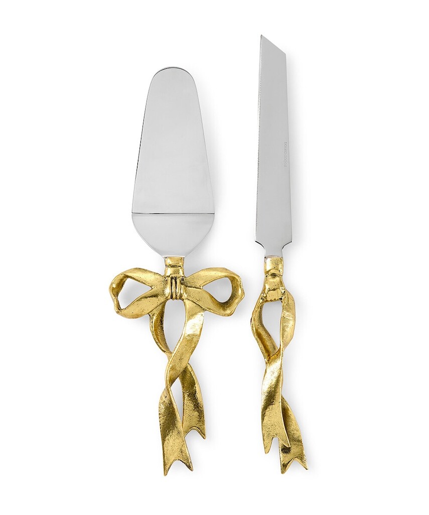 Tortová špachtľa a nôž Doing Goods Riley Ribbon Cake Set