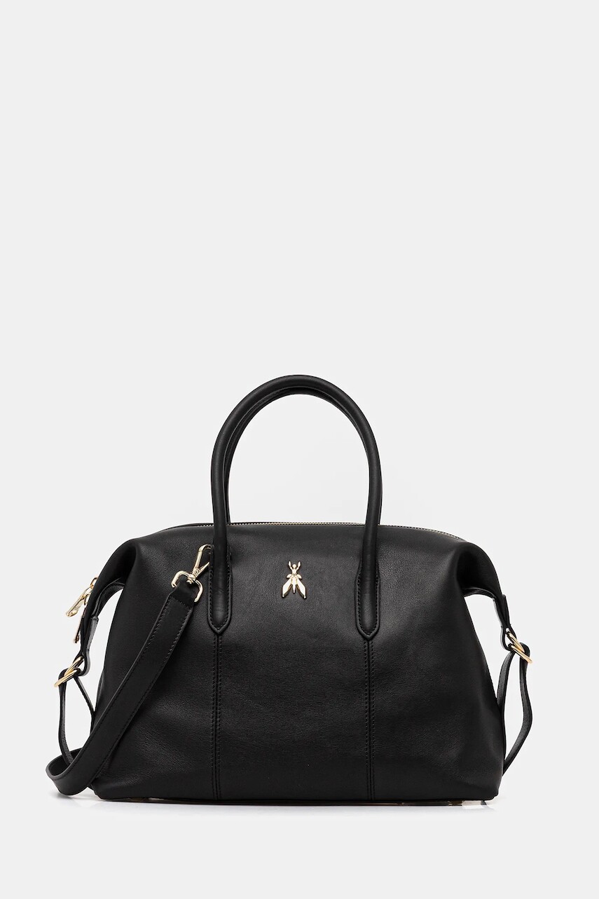 Kožená kabelka Patrizia Pepe