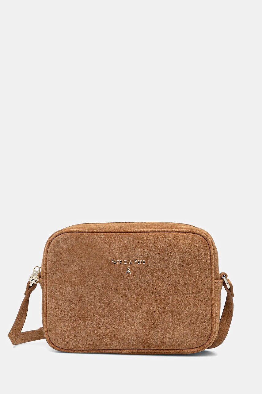 Semišová kabelka Patrizia Pepe