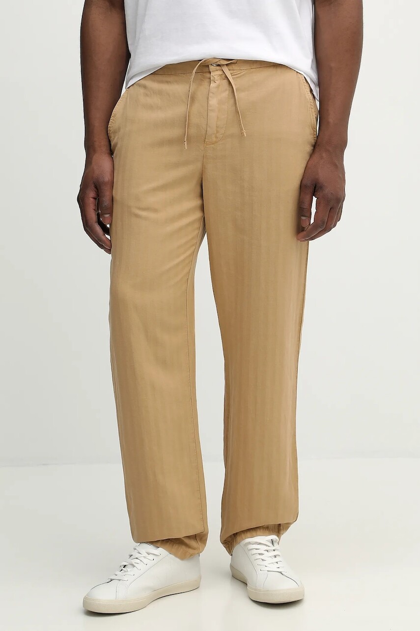 Nohavice s prímesou ľanu Frescobol Carioca