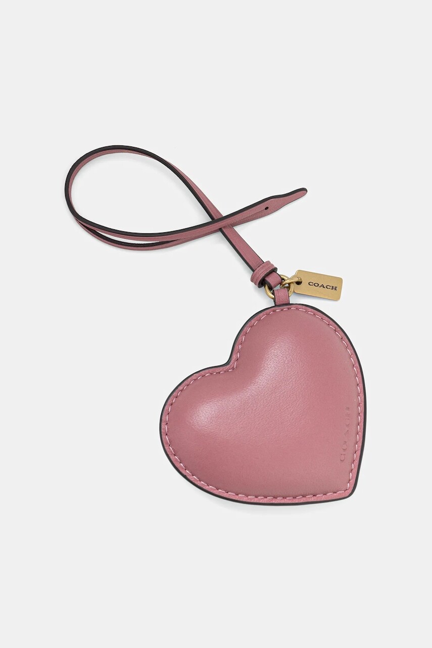 Kožená kľúčenka Coach