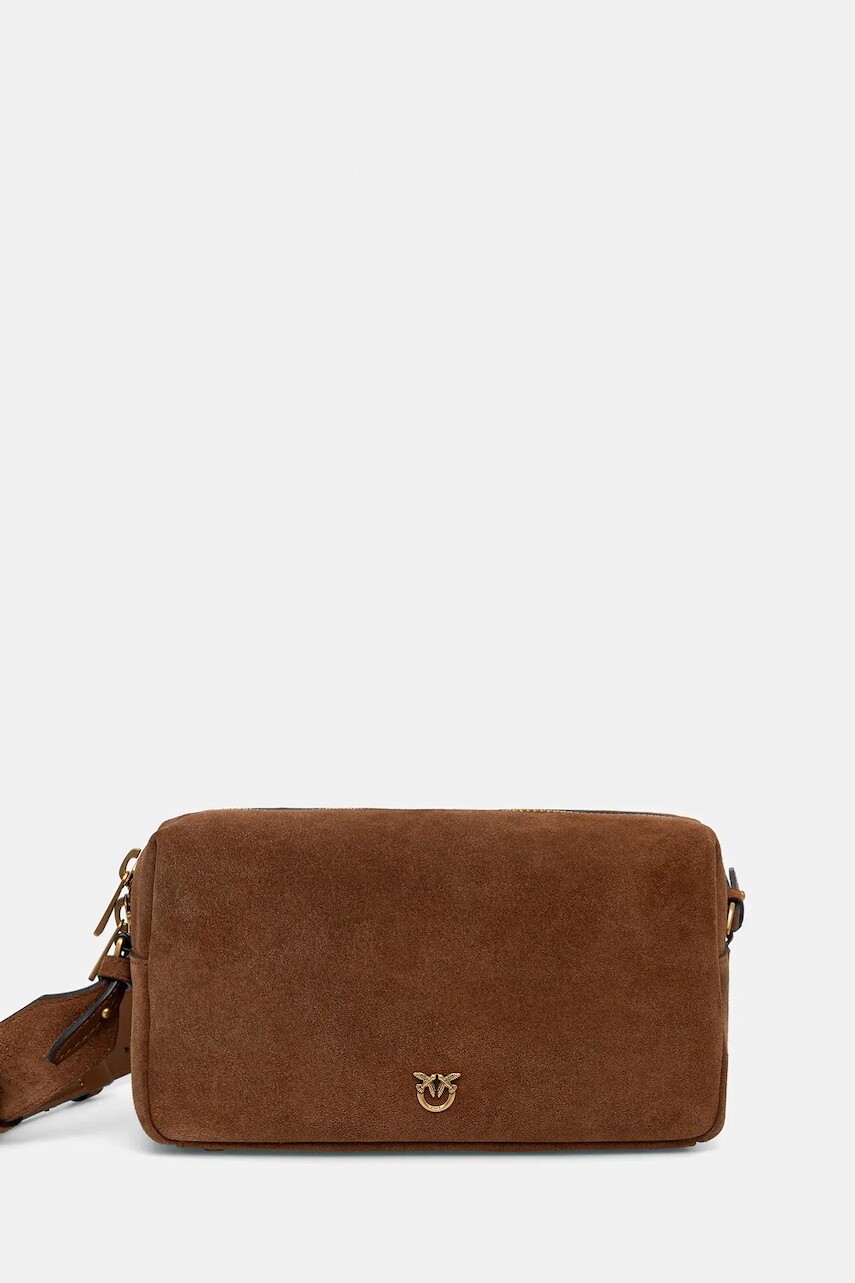 Semišová kabelka Pinko Horizontal