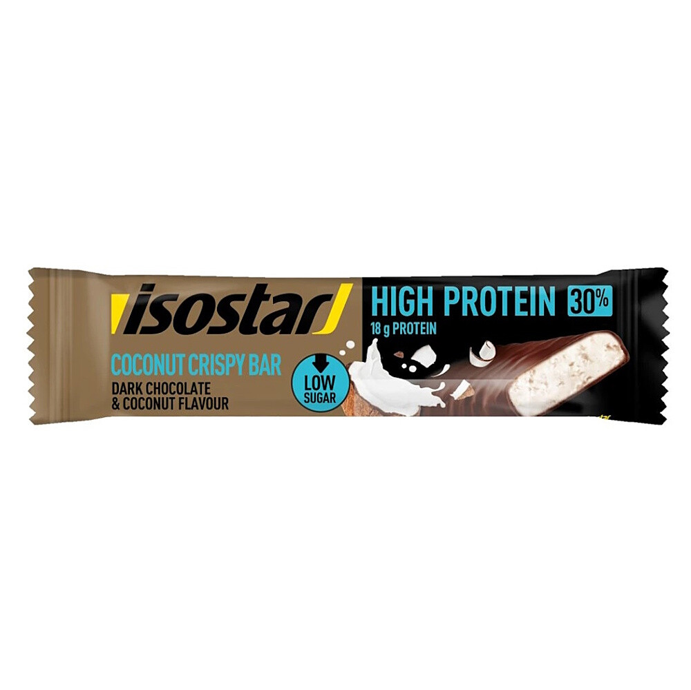 ISOSTAR Protein 30% bar tyčinka kokos s chrumkami 55 g