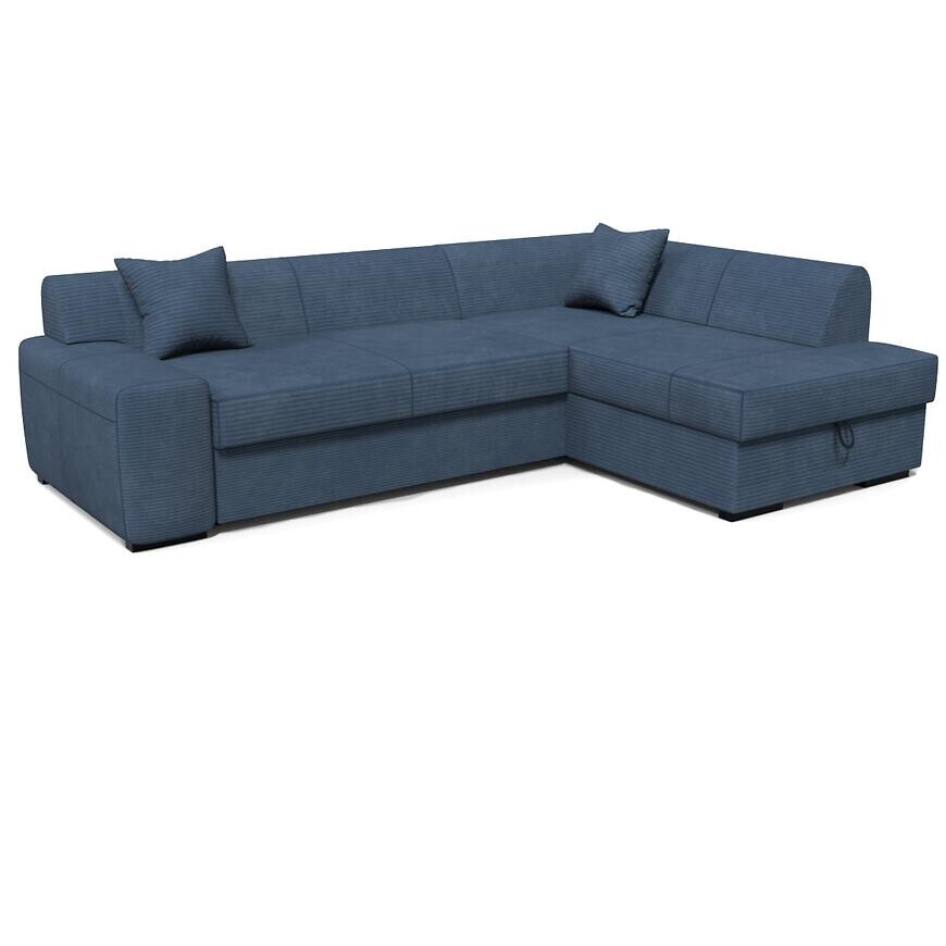 Rohová sedacia súprava Minos P Poso 5 modrá