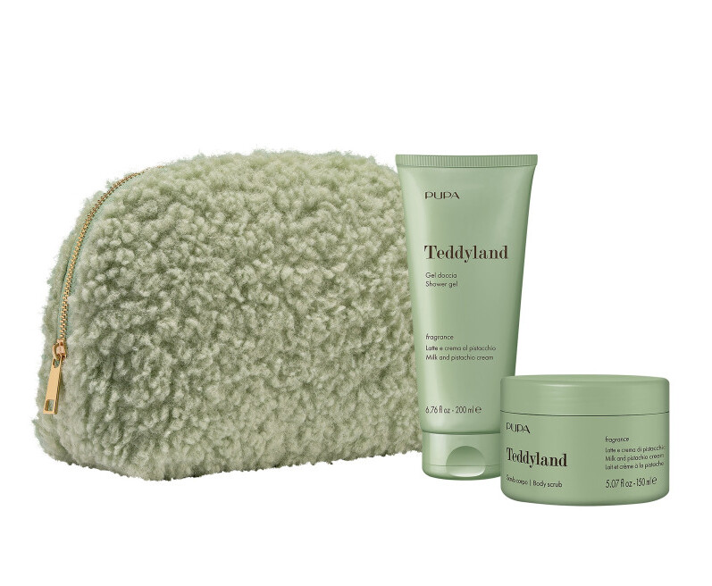 PUPA Milano Darčeková sada Teddyland Milk and Pistachio Cream