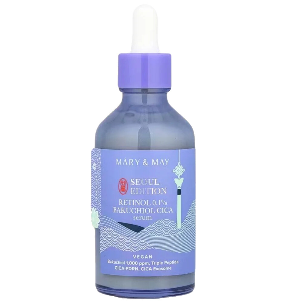 MARY & MAY Pleťové sérum Retinol 0,1% Bakuchiol Cica Serum 80 ml