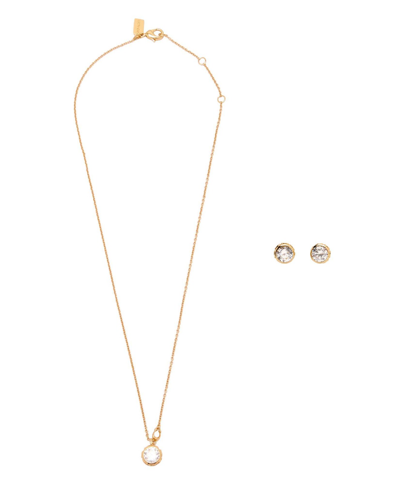 Coach Dámsky set pozlátených šperkov 37530390GLD110