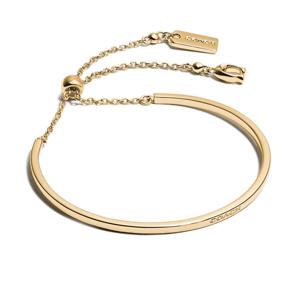 Coach Elegantný pozlátený náramok pre ženy 37440610GLD710