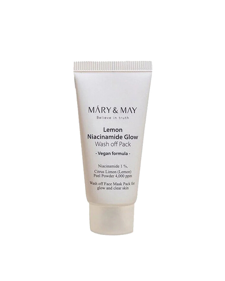 MARY & MAY Pleťová maska Lemon Niacinamide Glow Wash Off Pack 30 g