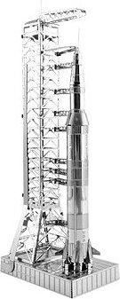 Metal Earth 3D puzzle Apollo Saturn V s rampou