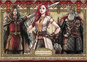 TREFL Puzzle Pán prsteňov: Bitka o Rohan 1000 dielikov