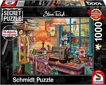 Secret puzzle Šijacia dielňa 1000 dielikov