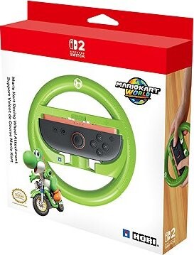 Hori Racing Wheel Attachment Set – Yoshi – Nintendo Switch 2